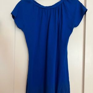 Blue T Shirt Dress